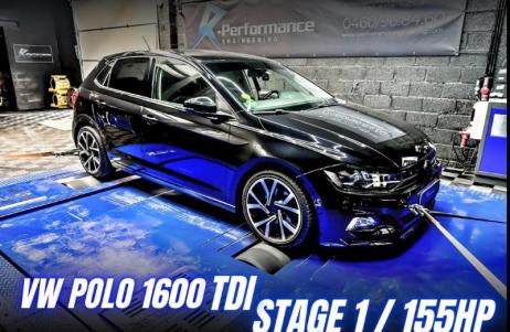 Reprogrammation Moteur Stage 1 VW Polo 1600 TDI 
