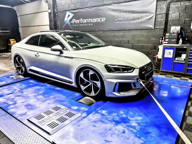 Reprogrammation Moteur pour cette sportive Audi RS5 et son moteur V6.
